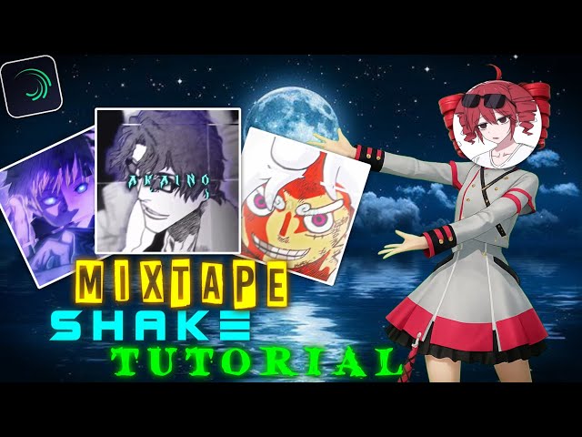 2 Perfect Mixtape shake tutorial 🔥 | Alight motion shake tutorial 