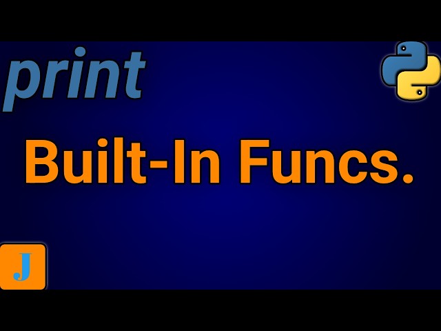 How To Print Built In Functions In Python
