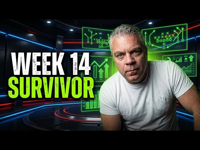 NFL Survivor Week 14 Strategy To WIN BIG!
