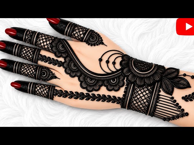 🌿 Simple Mehndi Design 2026 | Easy & Beautiful Front Hand Mehndi | Latest Back Hand Mehndi Design