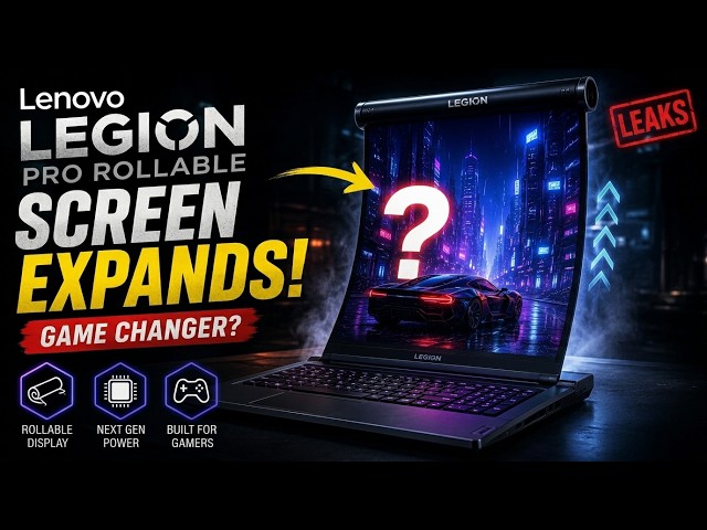 I Tried the Lenovo Legion Rollable Concept – It’s Insane!