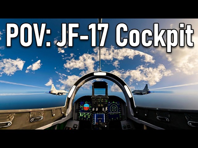This is what a JF-17 flight feels like (360° VR)