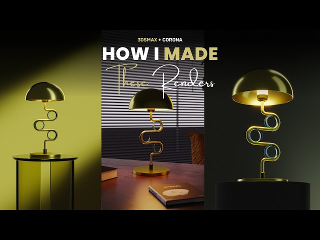 How To Create Photorealistic Product Visualization In 3ds max & Corona | 3D Tutorial