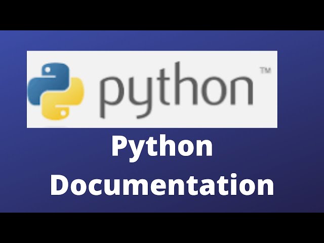 Python Documentation