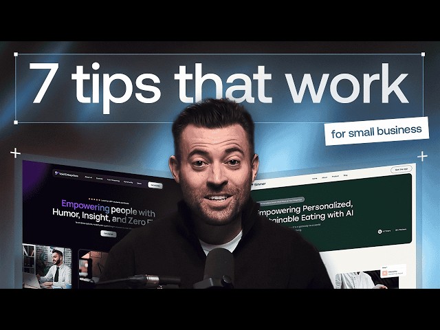 7 Website Design Tips For Small Businesses