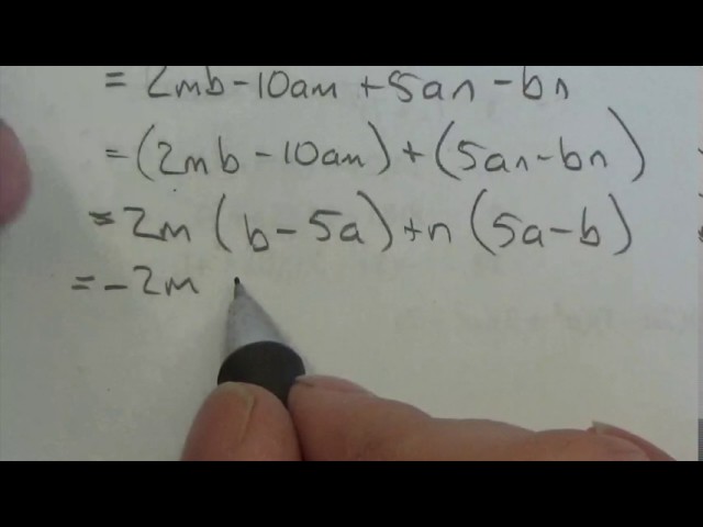 Factoring by Grouping   Lesson