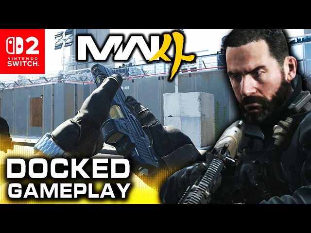 An Early Look At Modern Warfare 4 on Nintendo Switch 2 (Docked Gameplay)