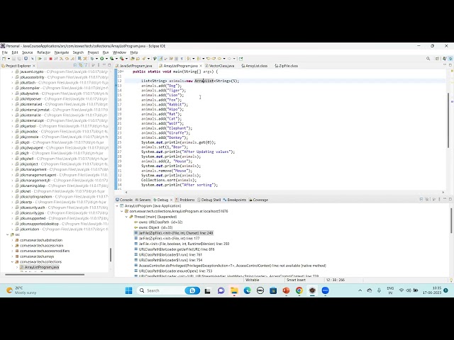 List and ArrayList in Detail