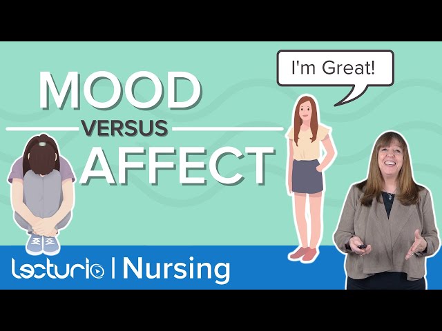 Mood vs Affect | What is a Mood Episode? | Mental Health | Lecturio Nursing