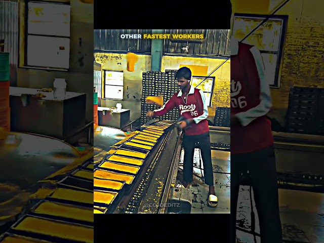 The Last Worker Is Absolutely Incredible🤯 #workers #shorts
