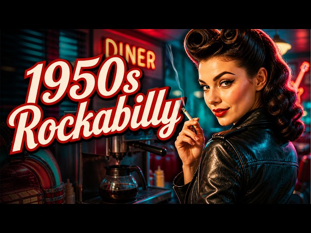 50s Rockabilly Jukebox | 2 Hours of Non-Stop Energy for Focus