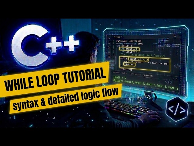 C++ While Loop Tutorial for Beginners | Learn While Loop with Examples