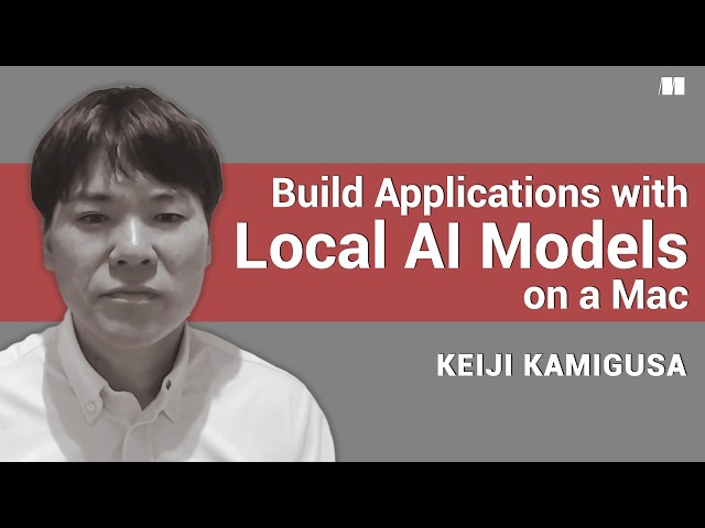 Build private AI apps that run entirely on your Mac. No cloud API required.