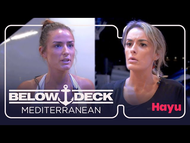 Aesha confronts Ellie for overstepping her role | Season 9 | Below Deck Med
