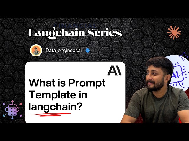 Langchain Series- What is Prompt Template? Use of Input/Optional Variables, Tags, Partial Variables