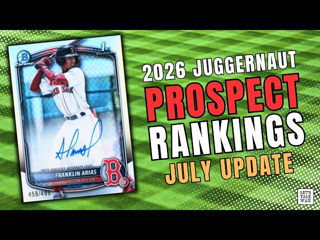 Top 10 MiLB Prospects Right Now! Let's Talk Wax Stat Based Prospect Rankings (JULY UPDATE)