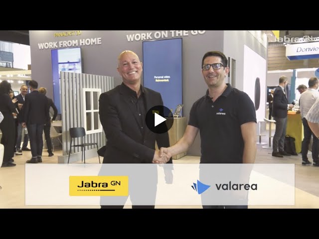 Re Mago - Valarea announcing partnership with Jabra at ISE 2022 Barcelona