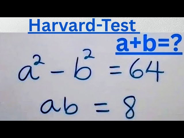 The German Math Olympiad Problem That 99% of Students Get Wrong! | Math Olympiad Mathematics 