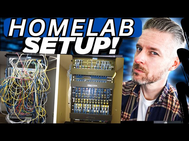 Build Your HomeLab (Racks, Wiring, and 8 Pro Install Tips)