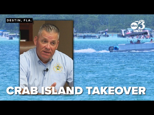 Crab Island takeover in Destin leads to multiple disturbances, a fight, and one arrest