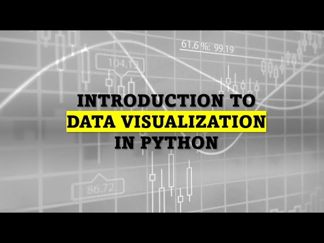 Introduction to Data Visualization in Python