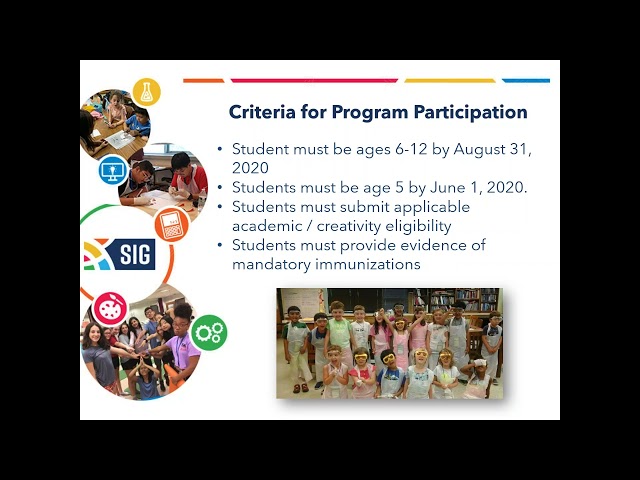 Summer Programs for Gifted Students