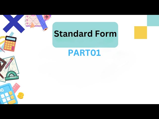 Standard form #standardform #standard #maths #mathhelp #exam #education #mathstricks #mathtricks