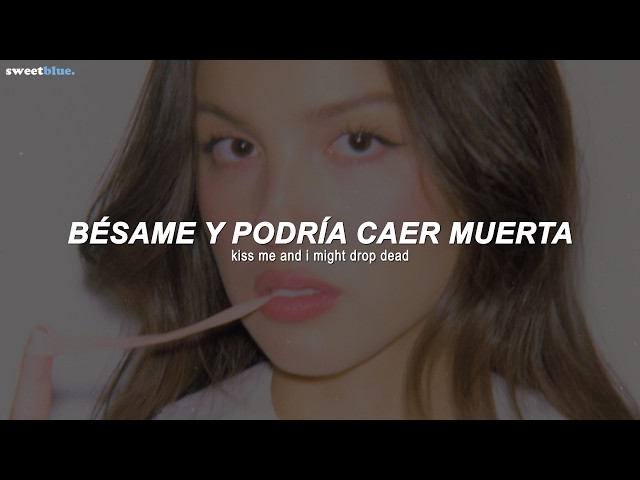 Olivia Rodrigo - Drop Dead (Sub. Español + Lyrics)