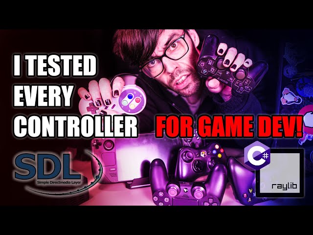I Tested 8 Game Controllers on Windows, Linux and macOS (SDL vs Raylib in C#)