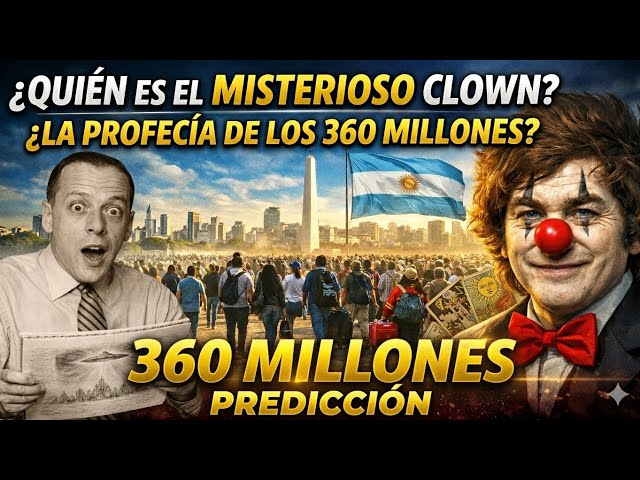 360 MILLION INHABITANTS? 🇦🇷 Parravicini's Final Prophecy and the Clown's Enigma 🃏