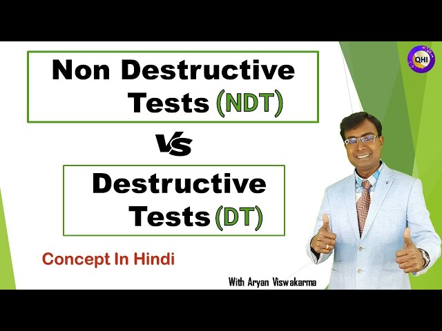Destructive VS Non Destructive Testing. What is Material Testing?