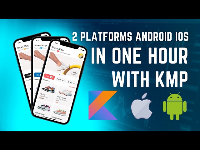 How to Build Your First KMP App for Android & iOS in One Hour | Kotlin Multiplatform