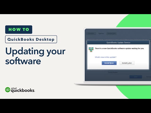 How to update your QuickBooks Desktop software