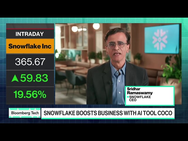 Snowflake CEO: AI Is Driving a ‘Profound’ Shift