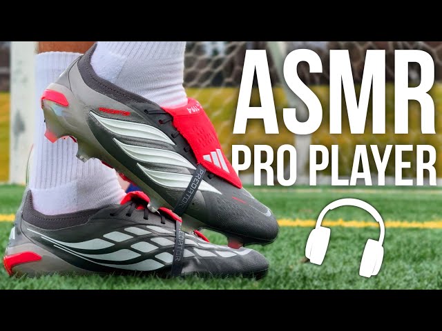 ASMR Football Training Session With Pro Player In Adidas Predator 26 