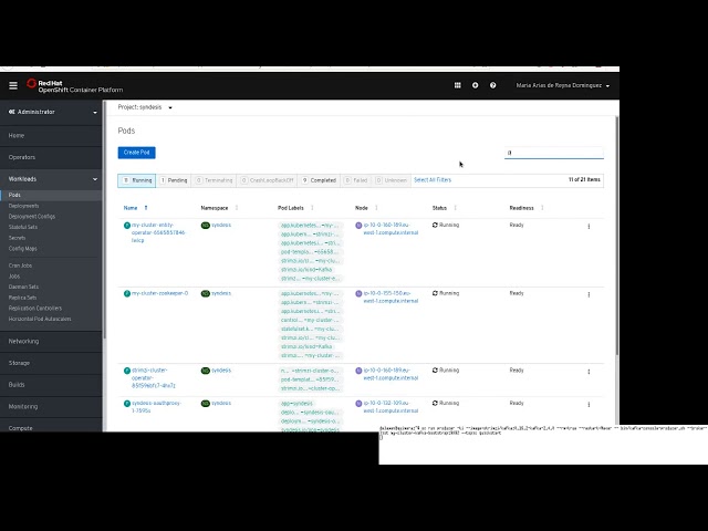 Syndesis QuickStart AutoDiscovery Kafka