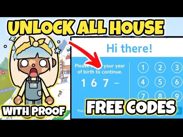 *Unlock All House* Toca Life World || Free House and Code Toca Boca - With Proof 100% 