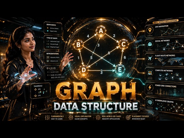 Graph Data Structure in Tamil 🔥 DSA Explained in 5 Minutes #graph #dsa #trending #problemsolving