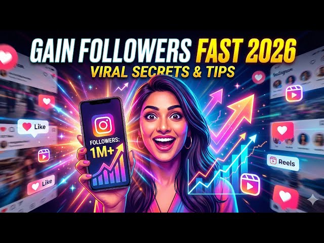 🚀 How to Increase Instagram Followers FAST in 2026 🔥 | 100% Real Growth 💯