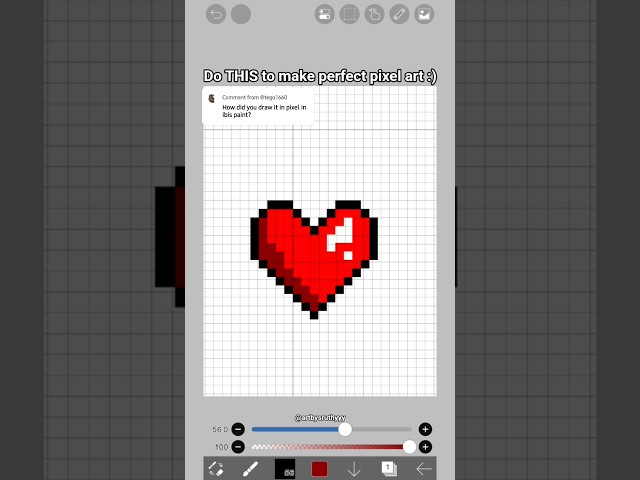 ibisPaint X Pixel art tutorial ✨#art#artist#trend#viral#trending#fyp#fypシ゚viral#tutorial#ibispaintx