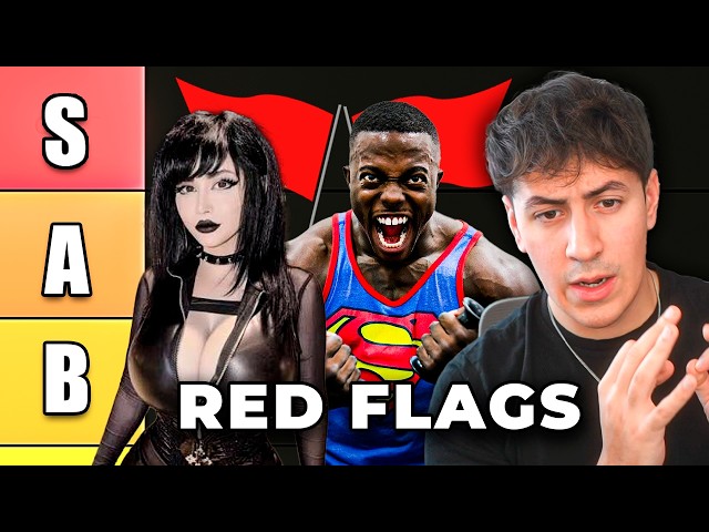 RED FLAG TIER LIST 🚩🚩