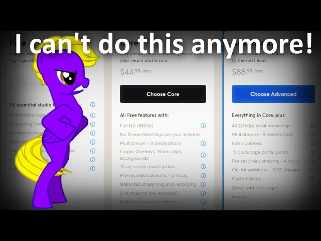 I’m never using Streamyard for The CharlieYDM Live Show ever again and here’s why