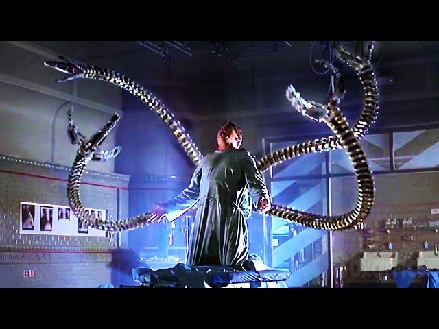 Nace el Dr. Octopus | El hombre araña 2 | Clip en Español