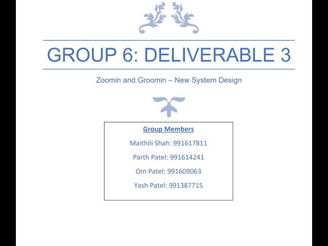 Deliverable-4 || System Development Methodologies ||