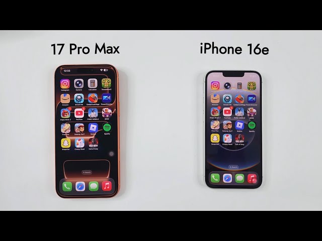 iPhone 17 Pro Max vs iPhone 16e - iOS 26.7 SPEED TEST🔥