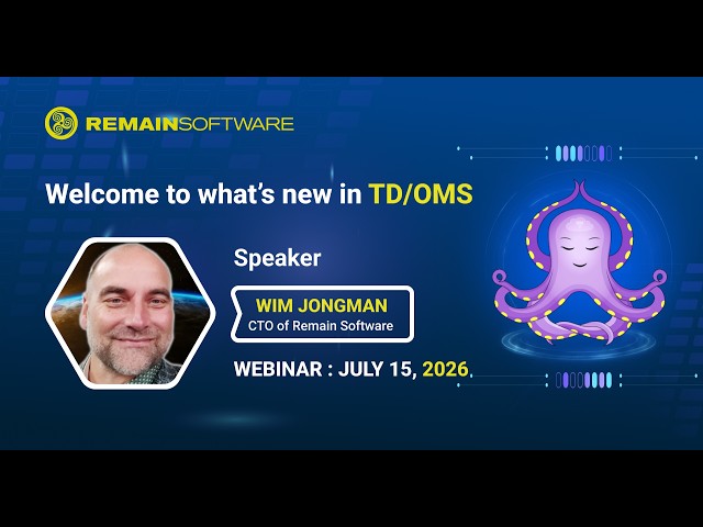 What's new in TD/OMS