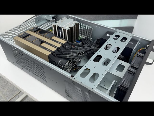 $120000 NVIDIA H100 4GPU & AMD EPYC GPU Server