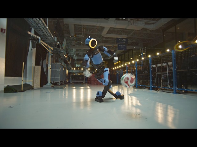 Boston Dynamics Atlas Humanoid Robot Learns Football Skills From FIFA Legends
