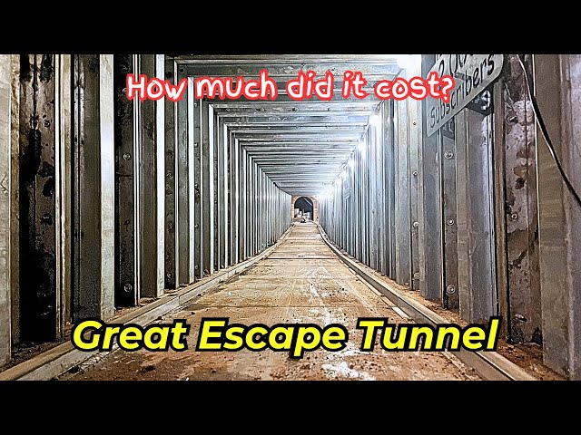 It took me 1 year to dig tunnel under my garden