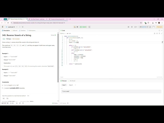 345 Leetcode Solution